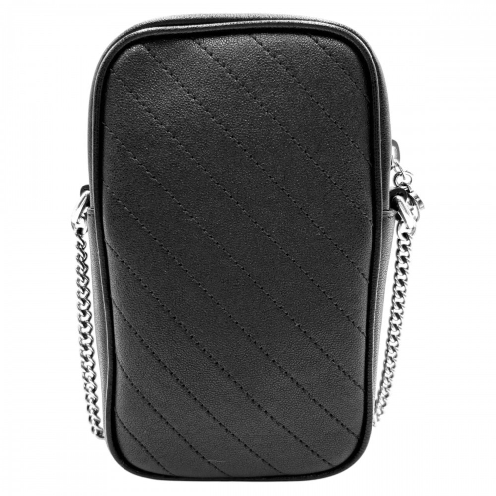 GUCCI Authentic Black Leather Shoulder Bag - Picture 2 of 7